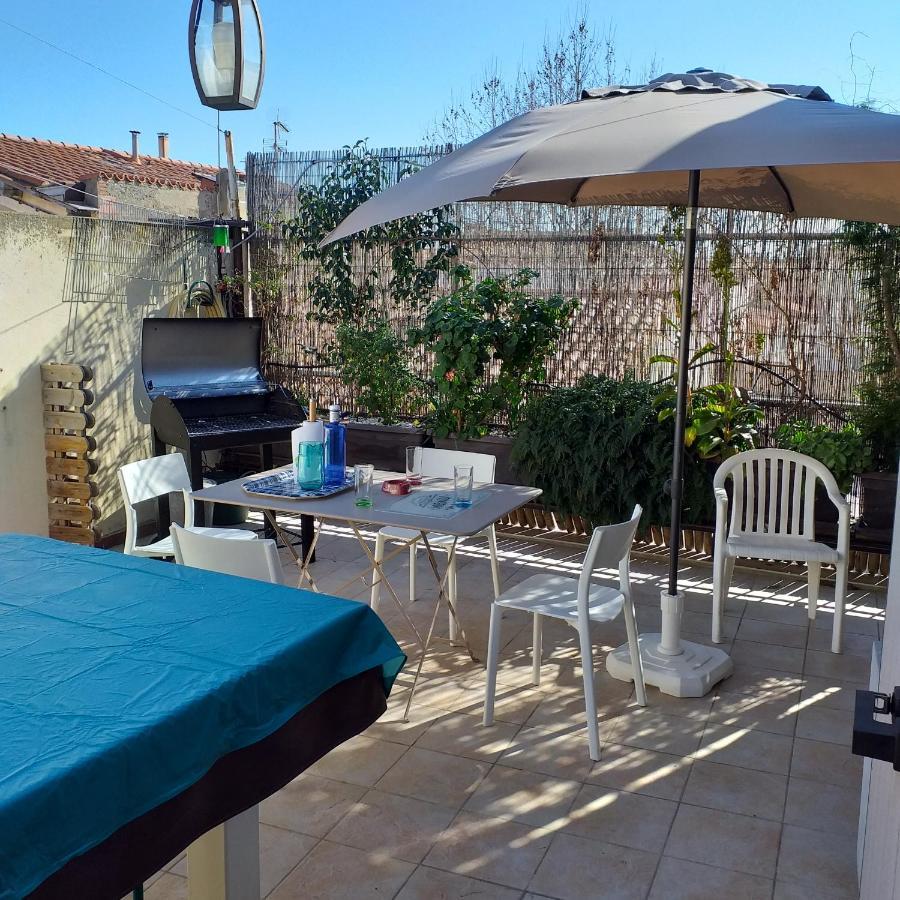 Albasud - Appartement Meuble Avec Terrasse - Salses Le Chateau 66 Kültér fotó